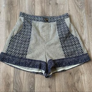NEW American Eagle blue Cottage Core Floral Shorts Small
